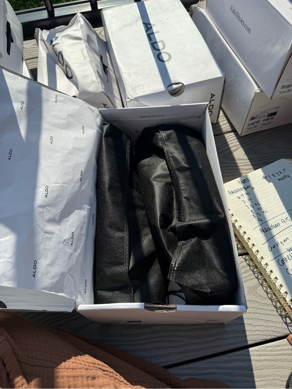 NEW- ALDO Aleaden men’s black dress shoes - Picture 5 of 6